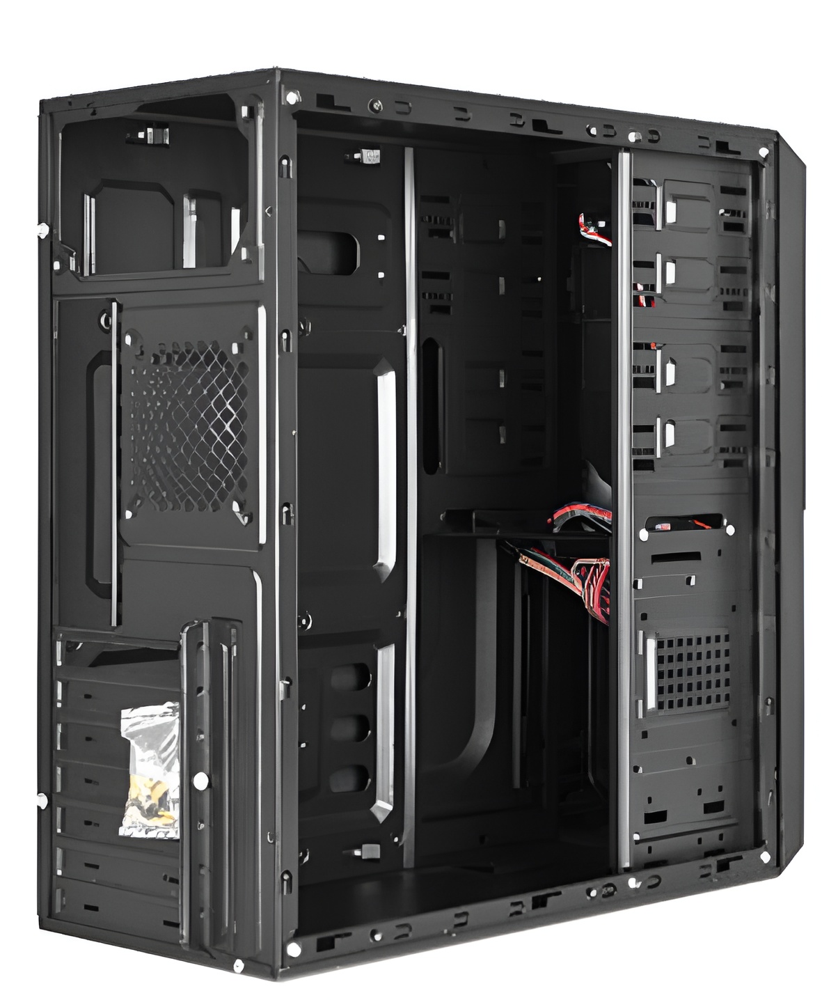 Корпус FrimeCom 3206 Midi-Tower Black