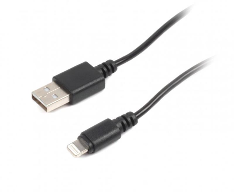 Кабель Cablexpert USB - Lightning (M/M), 1 м, Black (CC-USB2-AMLM-1M)