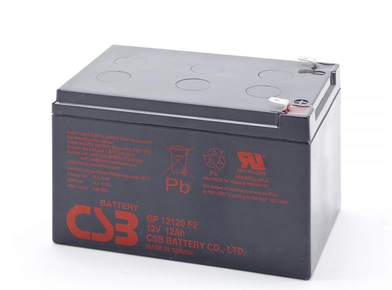 Акумуляторна батарея CSB 12V 12 AH (GP12120) AGM