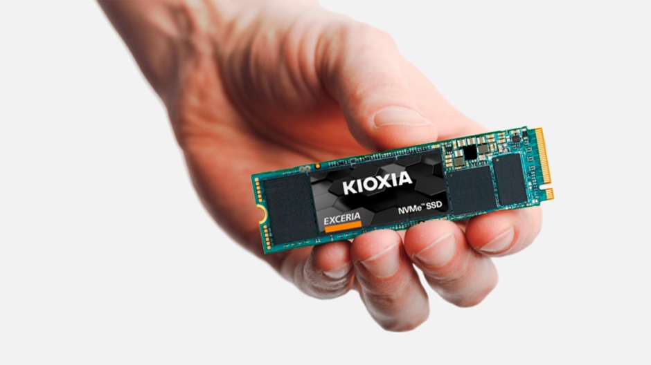 Накопичувач SSD  500GB Kioxia Exceria M.2 2280 PCIe 3.0 x4 TLC (LRC10Z500GG8)