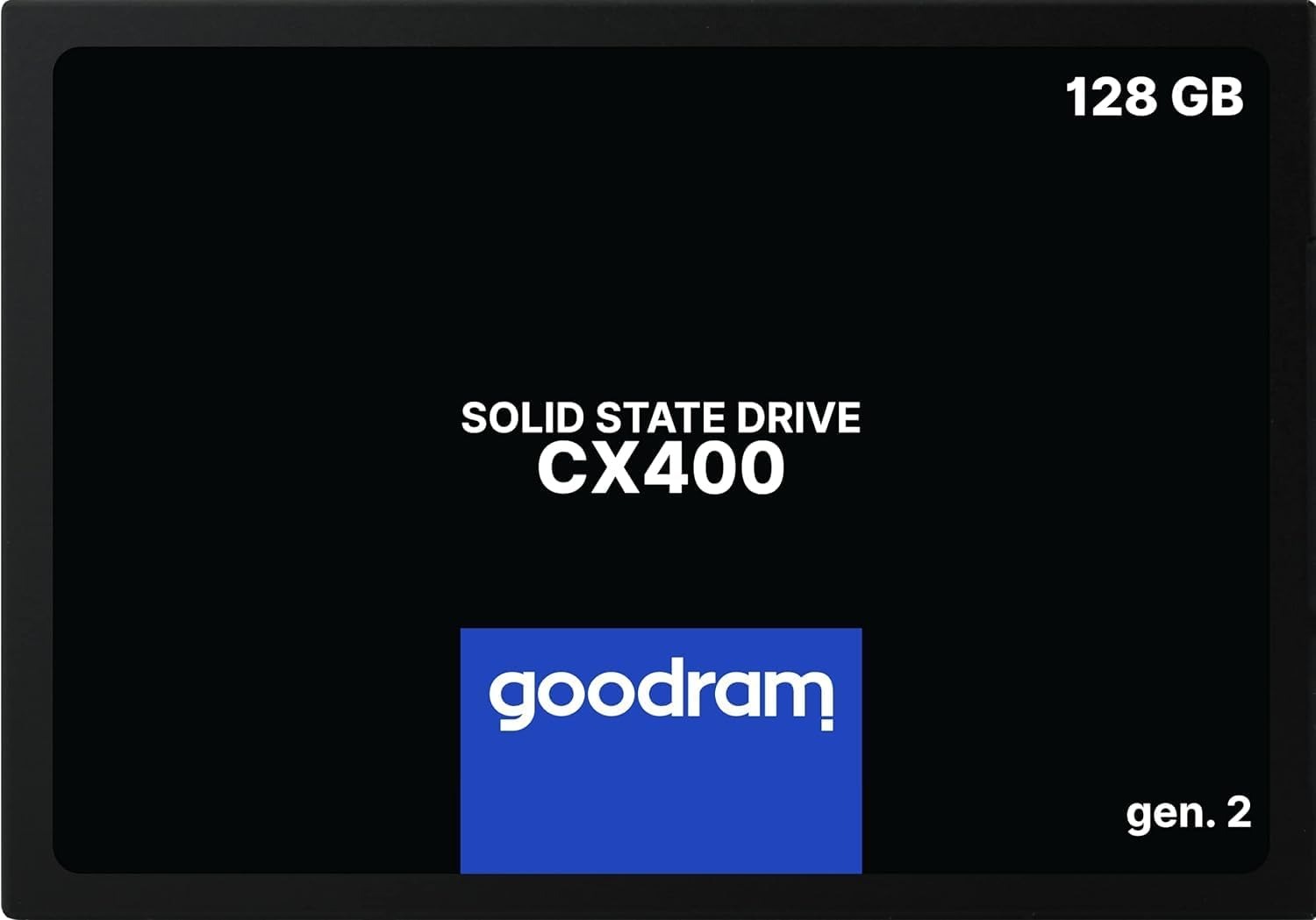 Накопичувач SSD  128GB Goodram CX400 Gen.2 2.5" SATAIII 3D TLC (SSDPR-CX400-128-G2)