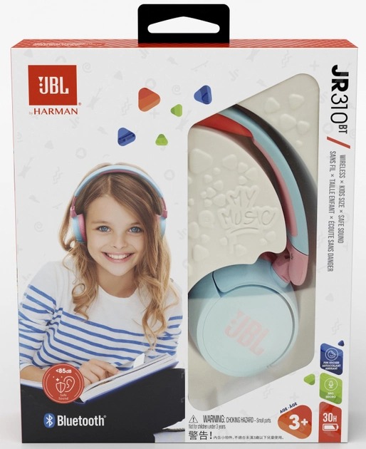 Bluetooth-гарнітура JBL JR310BT Blue (JBLJR310BTBLU)