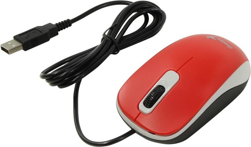 Миша Genius DX-110 Red (31010116104)