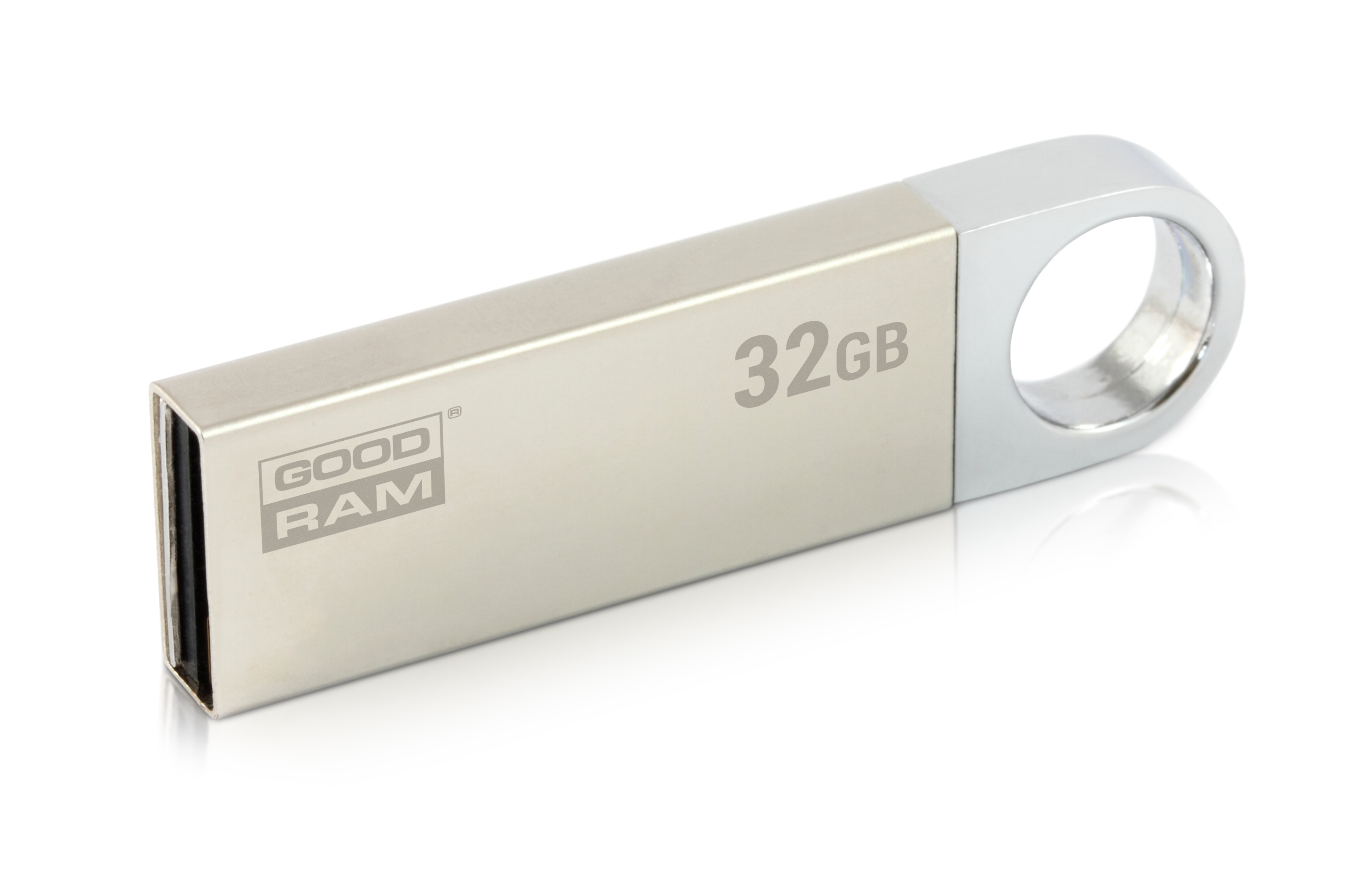 Флеш-накопичувач USB2.0 32GB Goodram UUN2 (Unity) Silver (UUN2-0320S0R11)