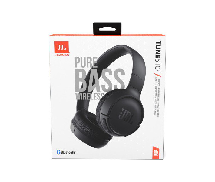 Bluetooth-гарнітура JBL Tune 510BT Black (JBLT510BTBLKEU)