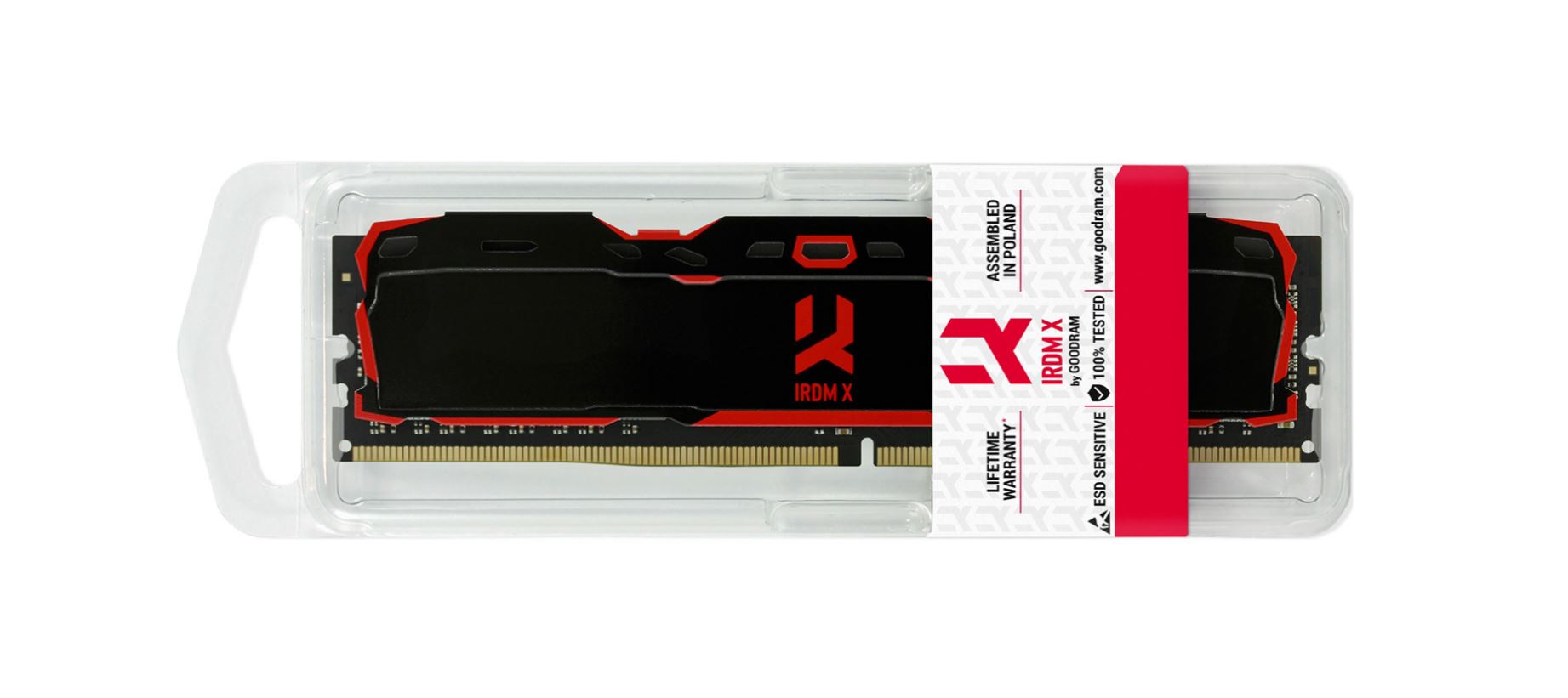 Модуль пам`ятi DDR4 16GB/3200 Goodram Iridium X Black (IR-X3200D464L16A/16G)