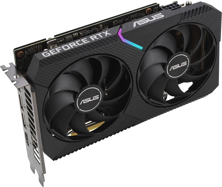 Відеокарта GF RTX 3060 12GB GDDR6 Dual OC V2 Asus (DUAL-RTX3060-O12G-V2) (LHR)