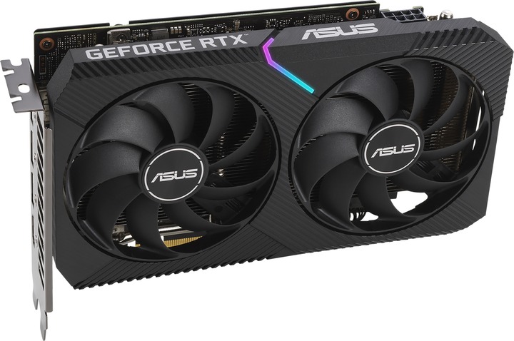 Відеокарта GF RTX 3060 12GB GDDR6 Dual OC V2 Asus (DUAL-RTX3060-O12G-V2) (LHR)