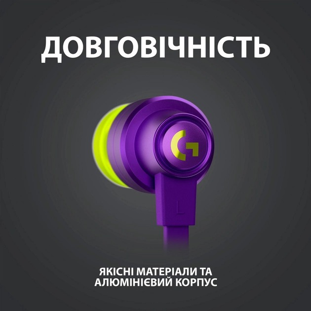 Гарнітура Logitech G333 Purple (981-000936)