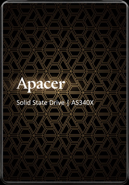 Накопичувач SSD  120GB Apacer AS340X 2.5" SATAIII TLC (AP120GAS340XC-1)