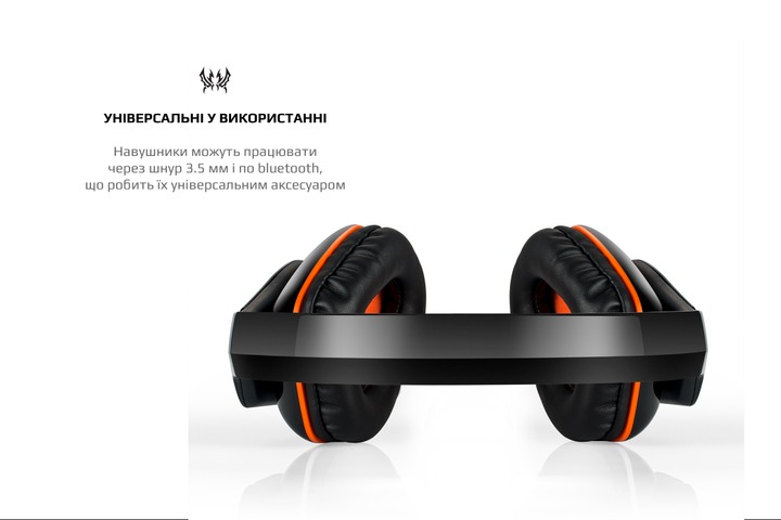 Bluetooth-гарнітура Kotion EACH B3506 Black/Orange (ktb3506bt)