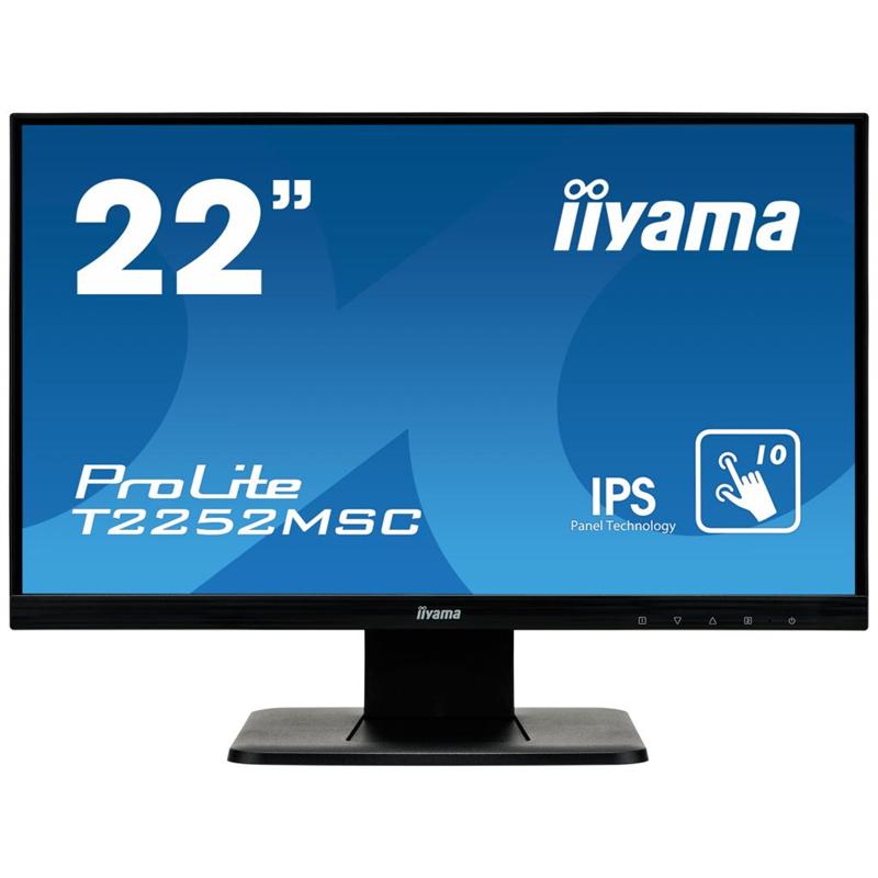 Монітор Iiyama 21.5" T2252MSC-B2 IPS Black