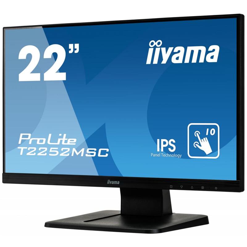 Монітор Iiyama 21.5" T2252MSC-B2 IPS Black