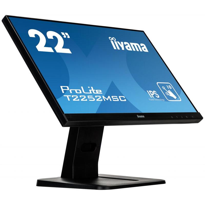 Монітор Iiyama 21.5" T2252MSC-B2 IPS Black