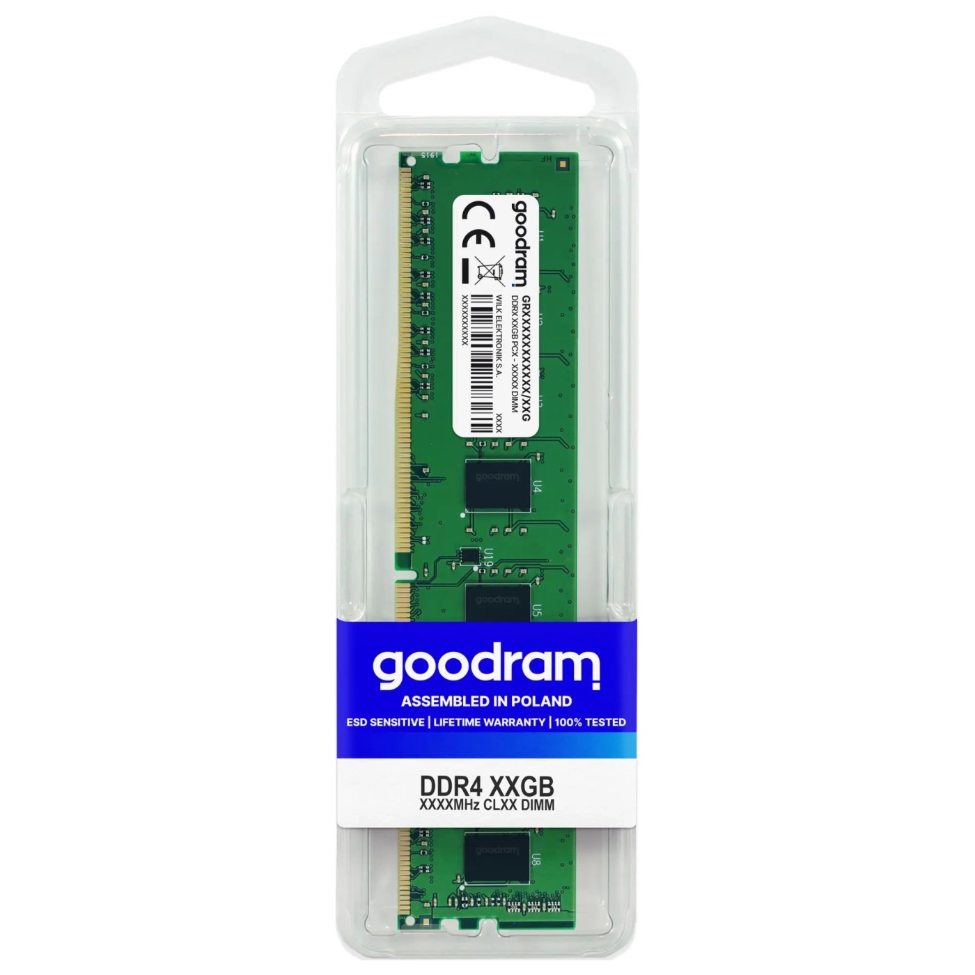 Модуль пам`яті DDR4 16GB/3200 Goodram (GR3200D464L22S/16G)