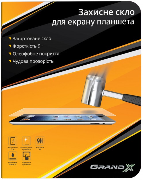 Захисне термоскло Grand-X для Lenovo Tab X103F / A10-30 /TB2-30XF Black (GXLT21030)