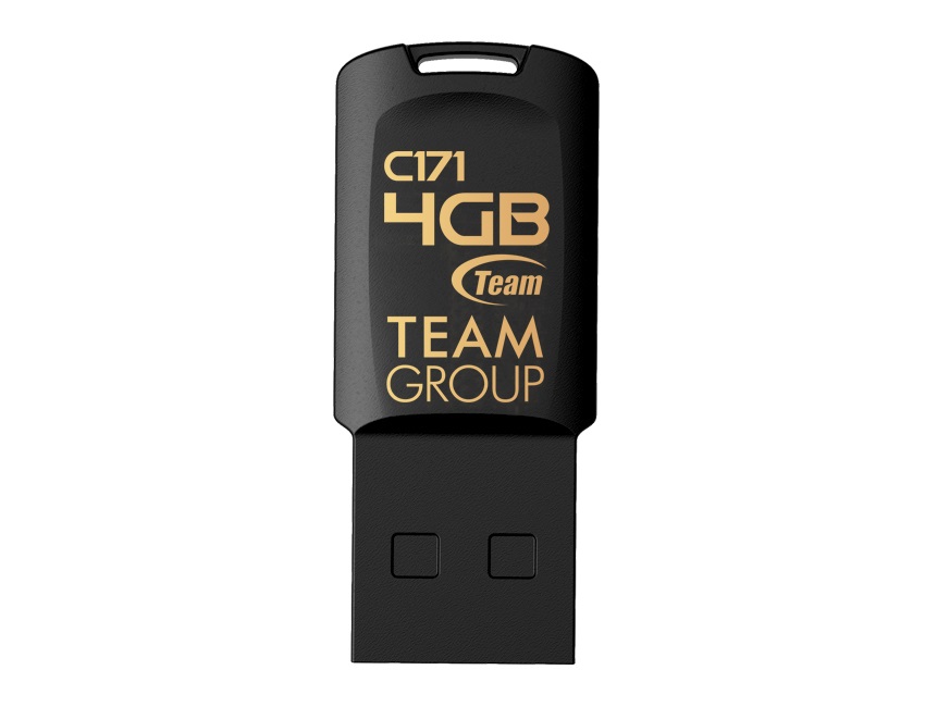 Флеш-накопичувач USB  4GB Team C171 Black (TC1714GB01)