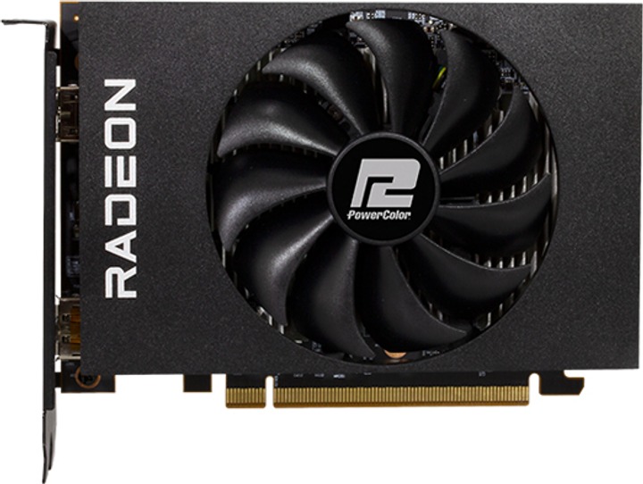 Відеокарта AMD Radeon RX 6400 4GB GDDR6 ITX PowerColor (AXRX 6400 4GBD6-DH)