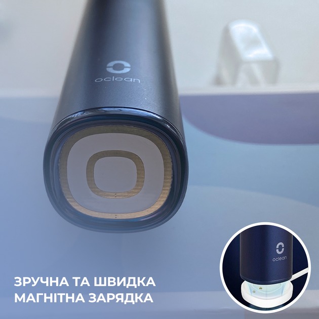 Зубна електрощітка Oclean F1 Dark Blue (Міжнародна версія) (6970810551501)