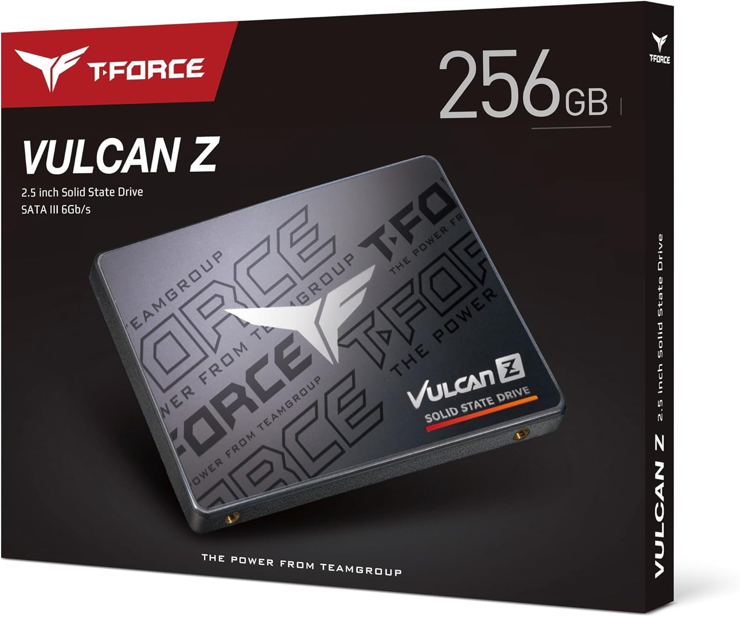 Накопичувач SSD  256GB Team Vulcan Z 2.5" SATAIII 3D TLC (T253TZ256G0C101)