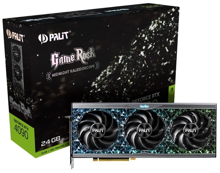 Відеокарта GF RTX 4090 24GB GDDR6X GameRock Palit (NED4090019SB-1020G)