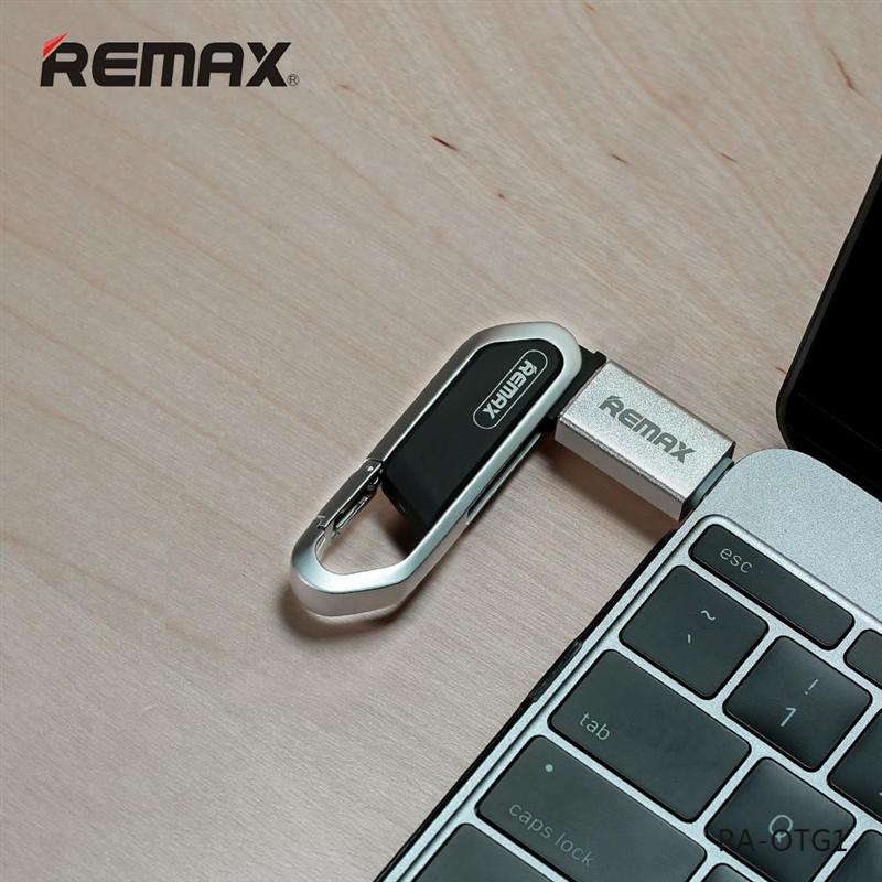 Адаптер Remax Glance USB-USB Type-C RA-OTG1 Silver (2000700004672)