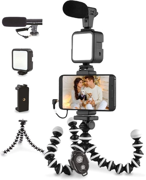 Комплект блогера Piko Vlogging Kit PVK-03LM (1283126515101)