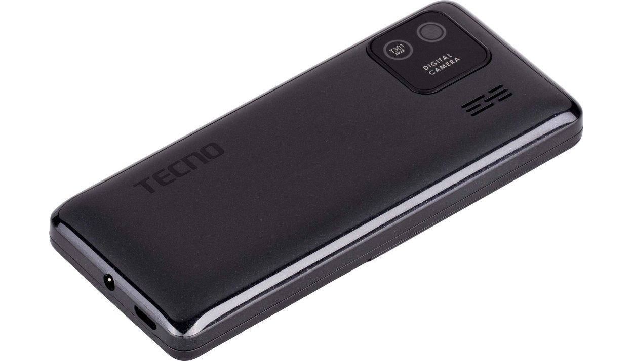 Мобiльний телефон Tecno T301 Dual Sim Phantom Black (4895180778674)