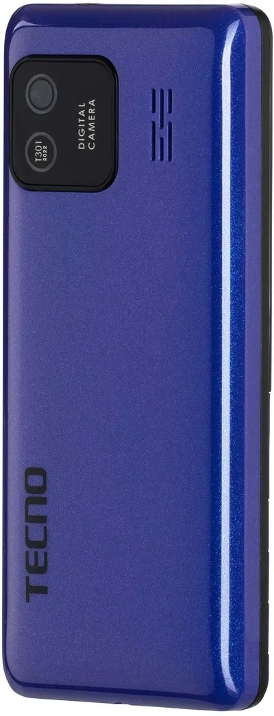 Мобiльний телефон Tecno T301 Dual Sim Blue (4895180778698)