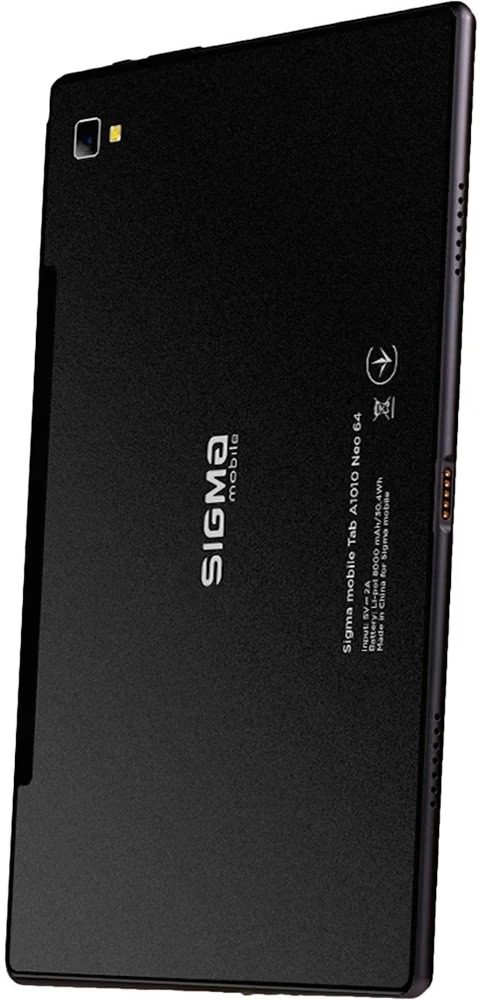 Планшет Sigma mobile Tab A1010 Neo 4/64GB 4G Dual Sim Black+чохол-книжка