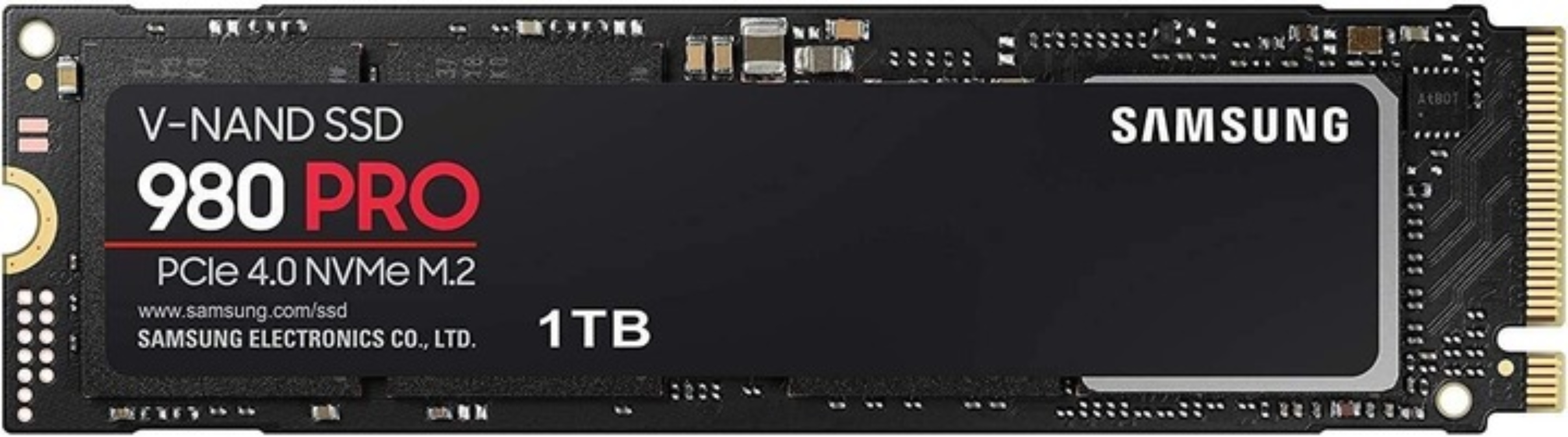 Накопичувач SSD  1ТB Samsung 980 PRO M.2 2280 PCIe 4.0 x4 NVMe V-NAND MLC (MZ-V8P1T0BW)