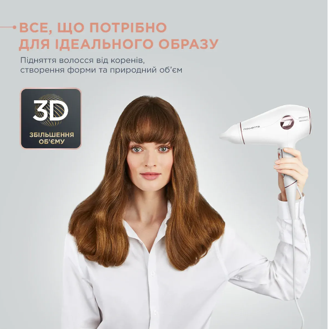 Фен Rowenta Volumizer Hybrid CV6135F0