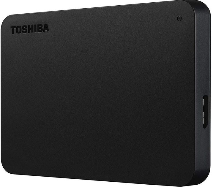 Зовнішній жорсткий диск 2.5" USB 2.0TB Toshiba Canvio Basics Black (HDTB520EK3AA)