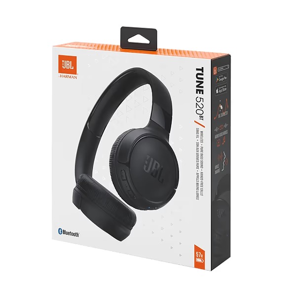 Bluetooth-гарнітура JBL T520BT Black (JBLT520BTBLKEU)