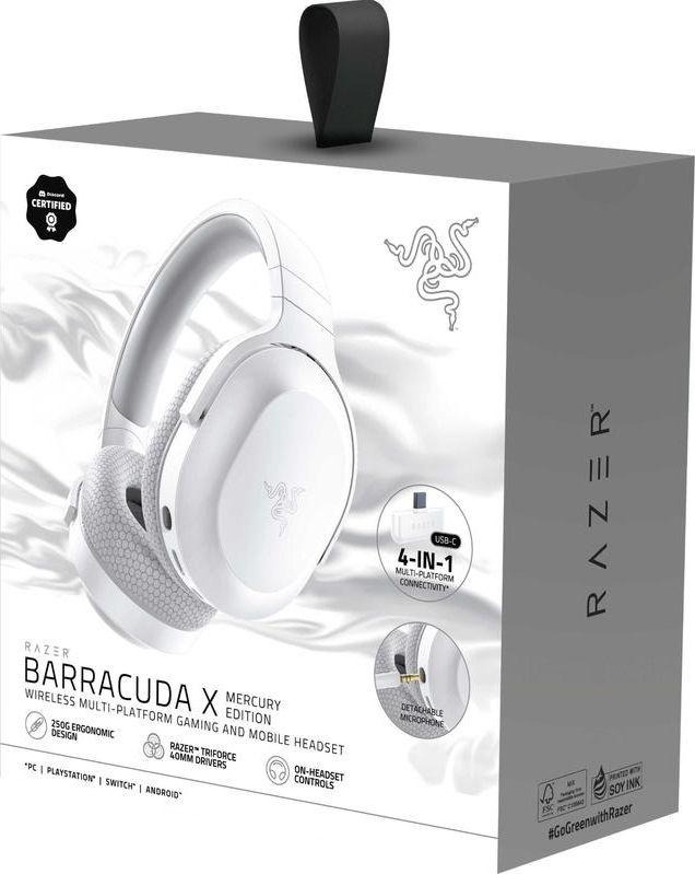 Гарнітура Razer Barracuda X 2022 Mercury (RZ04-04430200-R3M1)