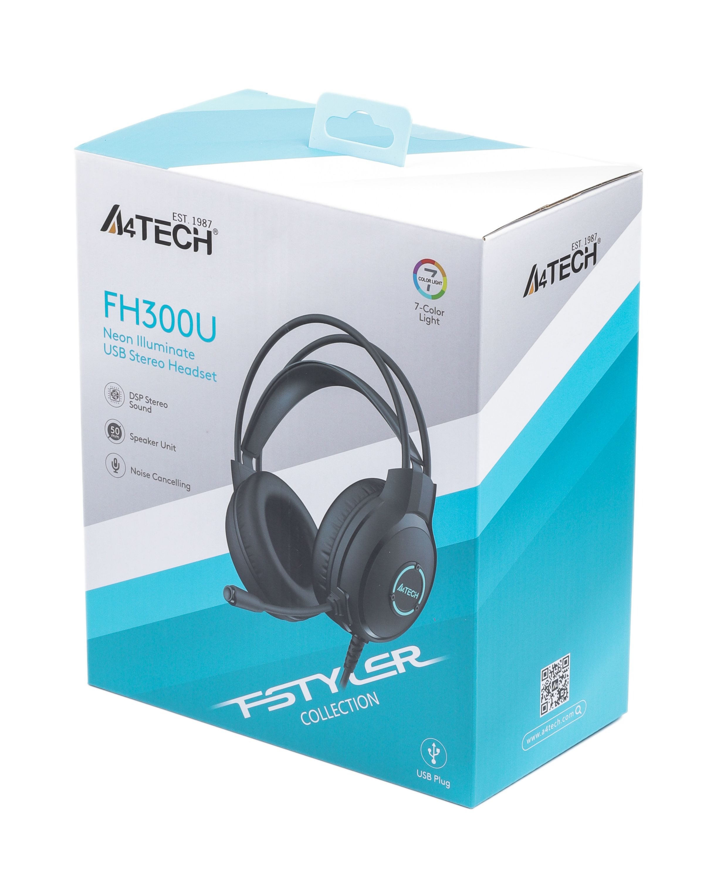 Гарнітура A4Tech FH300U Black