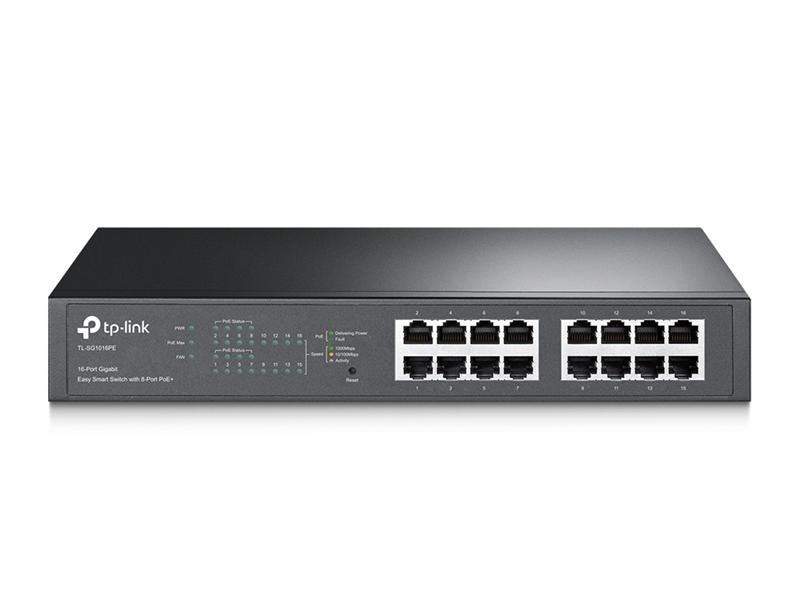 Комутатор TP-Link TL-SG1016PE