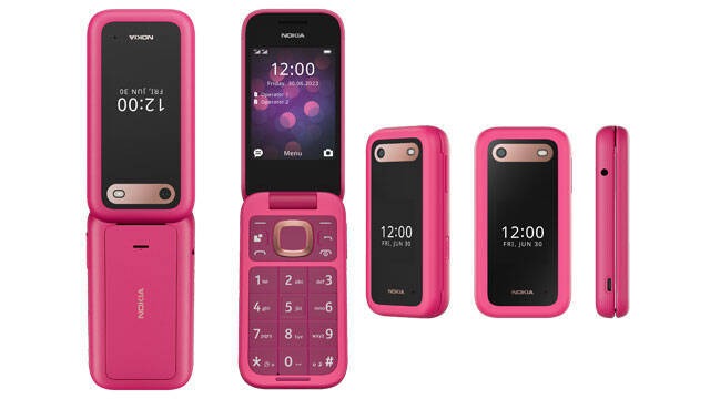 Мобільний телефон Nokia 2660 Flip Dual Sim Pop Pink