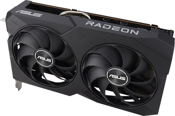 Відеокарта AMD Radeon RX 7600 8GB GDDR6 Dual V2 OC Asus (DUAL-RX7600-O8G-V2)