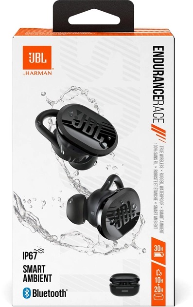 Bluetooth-гарнітура JBL Endurance Race Black (JBLENDURACEBLK)