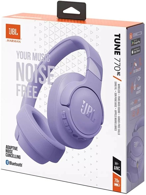 Bluetooth-гарнітура JBL T770NC Purple (JBLT770NCPUR)