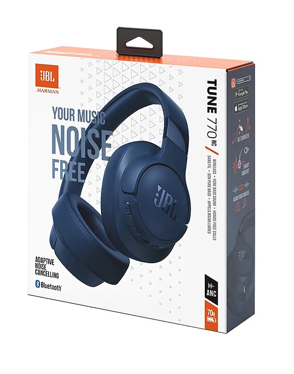 Bluetooth-гарнітура JBL T770NC Blue (JBLT770NCBLU)