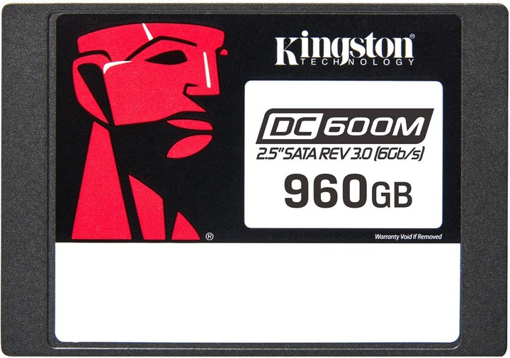 Накопичувач SSD  960GB Kingston SSD DC600M 2.5" SATAIII 3D TLC (SEDC600M/960G)