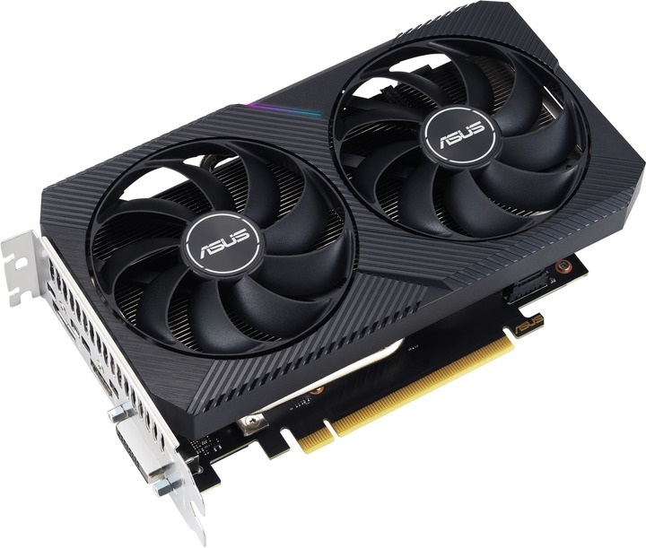 Відеокарта GF RTX 3050 8GB GDDR6 Dual OC V2 Asus (DUAL-RTX3050-O8G-V2)