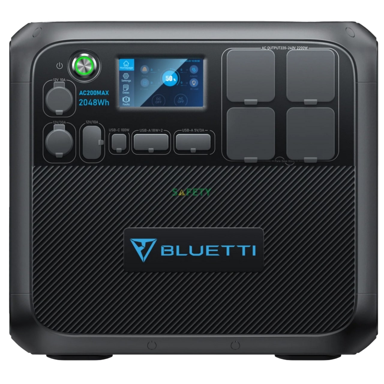 Зарядна станція Bluetti AC200 MAX 2200W 2048Wh (AC200MAX)