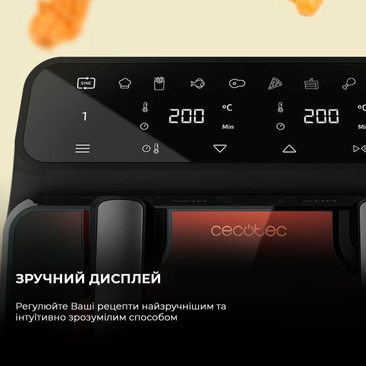 Мультипіч Cecotec Cecofry Advance 9000 Window (CCTC-04986)