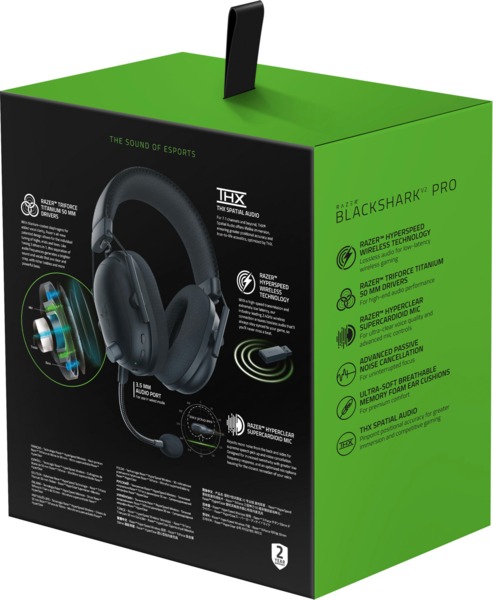 Гарнітура Razer BlackShark V2 PRO Wireless 2023 Black (RZ04-04530100-R3M1)