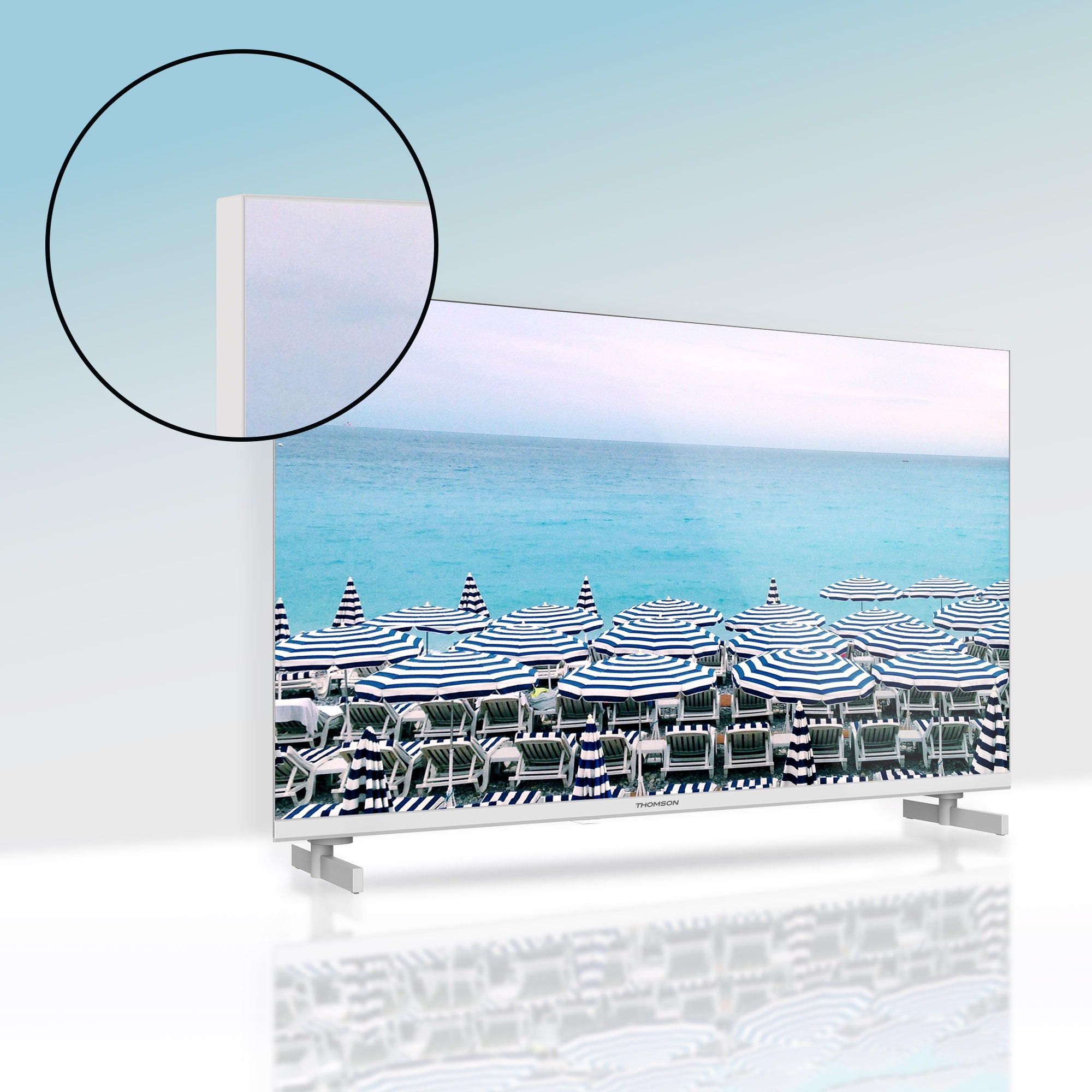 Телевiзор Thomson Easy TV 32" HD White 32HD2S13W