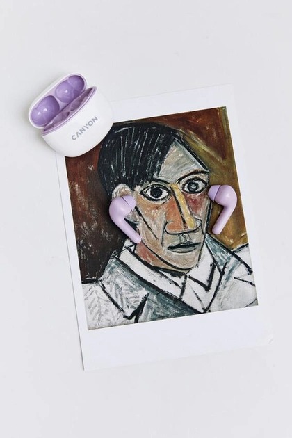 Bluetooth-гарнітура Canyon TWS-5 Purple (CNS-TWS5PU)