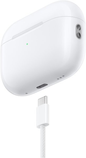 Bluetooth-гарнiтура Apple AirPods Pro 2nd Gen with MagSafe Charging Case USB-C White (MTJV3T)_EU